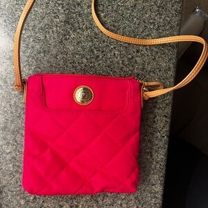 Tommy Hilfiger Quilted pink Crossbody Bag